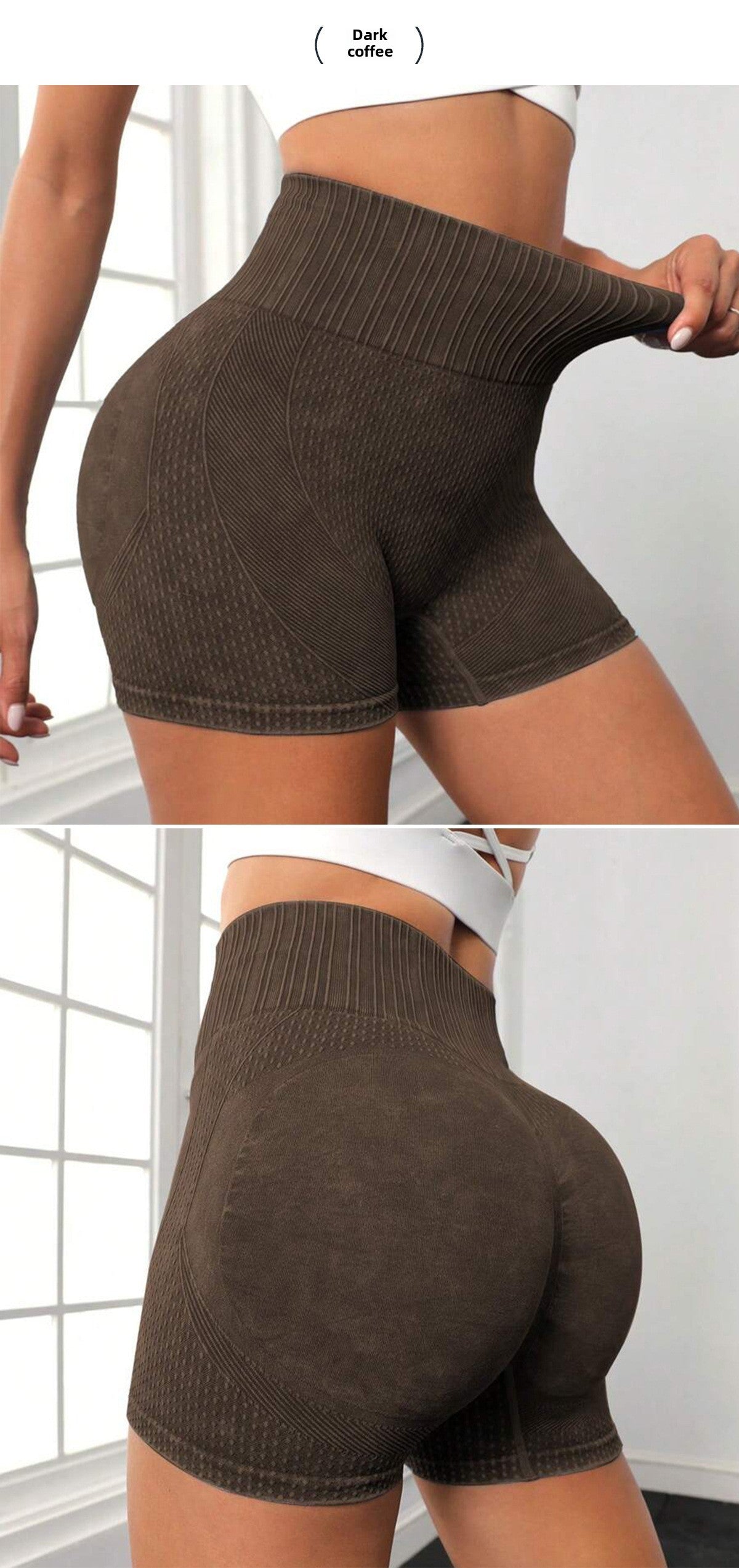 Seamless Washed High Waist Yoga Pants