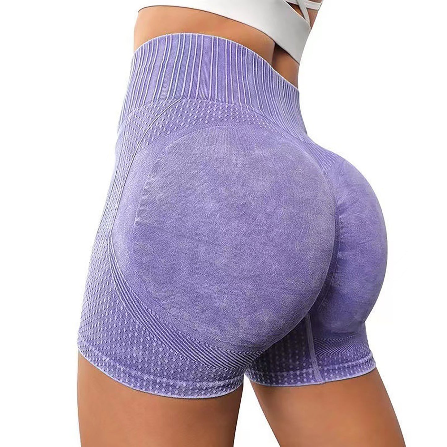 Seamless Washed High Waist Yoga Pants